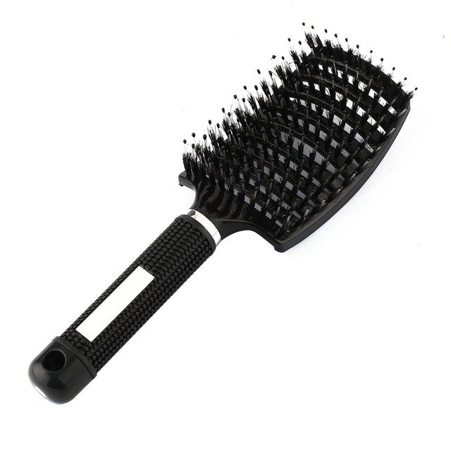 Brosse à cheveux poils & nylon